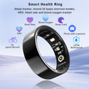 Health Smart Ring, Fitness Tracker, With Heart Rate, Blood Oxygen, Heart Rate Variability, Sleep Monitoring, Step Count, IP68 Compatible With IPhone And Android, No Subscription Fee Required