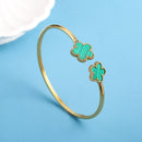 Bracelete Luxuoso Unissex Five-Leaf Flower