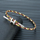 Bracelete de Cordão em H